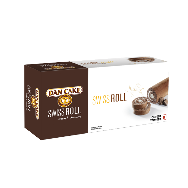 Chocolate Swiss Roll Gift Pack 200g